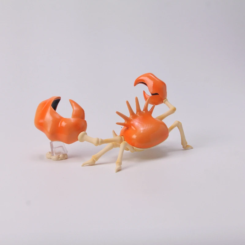 Pokemon kingler figura de ação pvc modelo bonito personagem boneca dos desenhos animados para coleção desktop presente das crianças anime temático