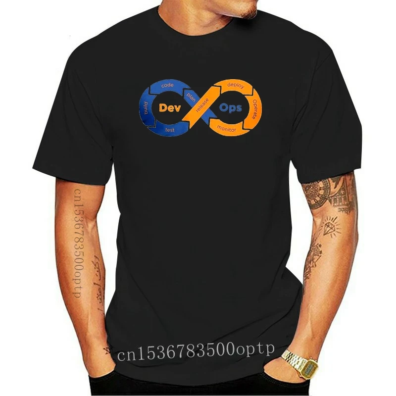 DevOps Tees Python Programmer Kaus Pengembang Perangkat Lunak Komputer Koder Pemrograman Kaus Pria Grafis Ide Hadiah Pakaian