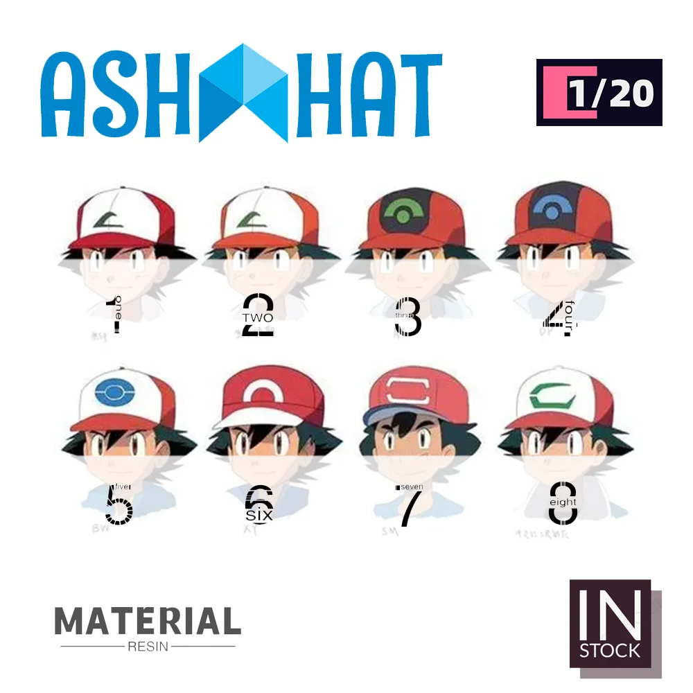 [In Stock] 1/20 Scale World Figure [XO Studio] - ASH HAT