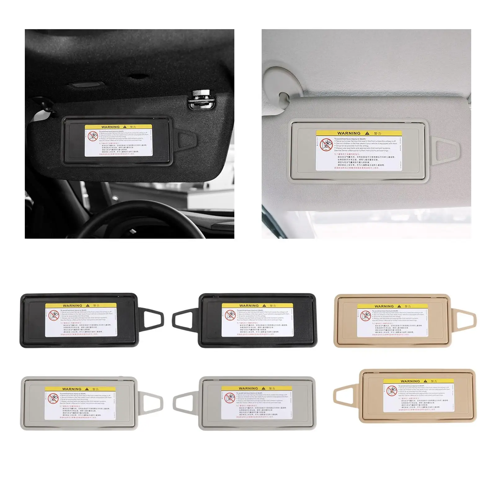 

Зеркальный козырек от солнца 2218104117 для Mercedes-Benz W221 Durable