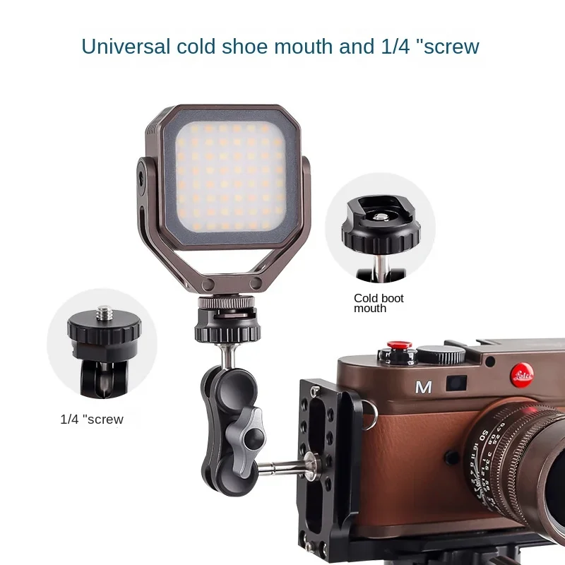 Cold Shoe Monitor Stand Joint Magic Arm Magic Arm Clip Photography Accessories Streaming Accessories Monitor Swivel Base