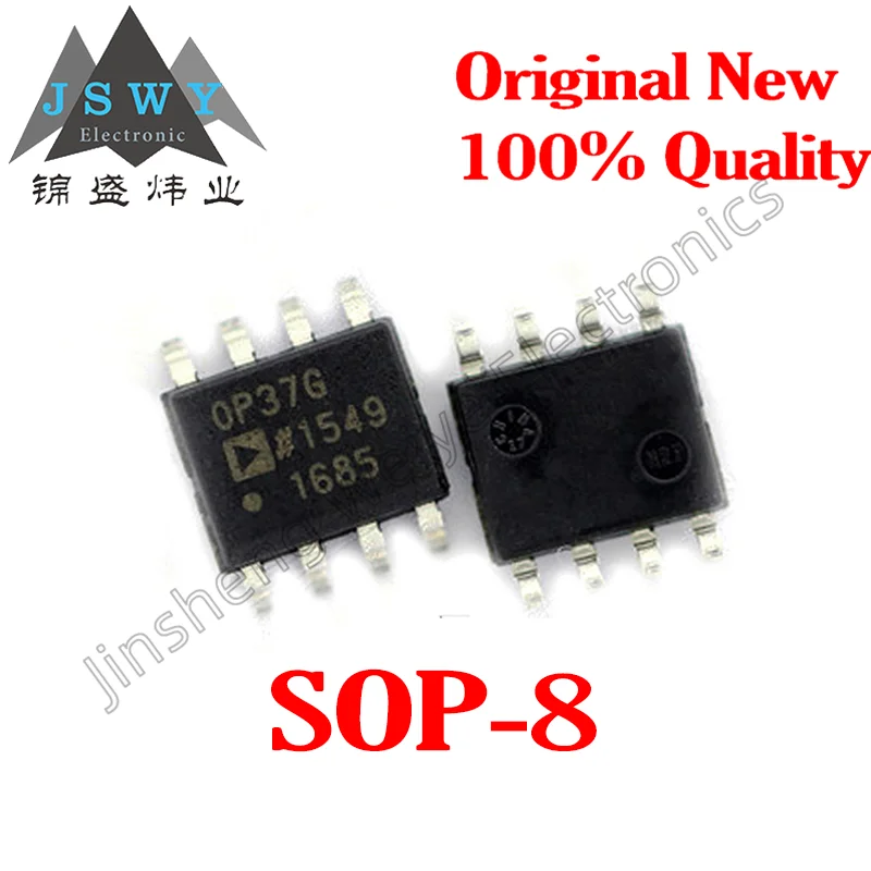 1~20PCS OP37GSZ OP37GS OP37G SMT SOP8 High Speed Operational Amplifier IC Brand New Free Shipping Fast Delivery