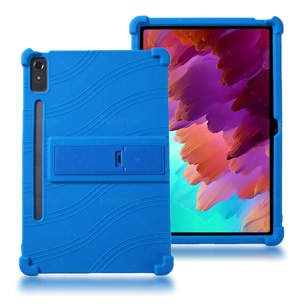 เคสสำหรับ Lenovo XiaoXin Pad Pro 12.7 "2023 TB-370FU/ 371FC ซิลิโคนขาตั้งกันกระแทกฝาแท็บเล็ตสำหรับ Lenovo TAB P12 fundas