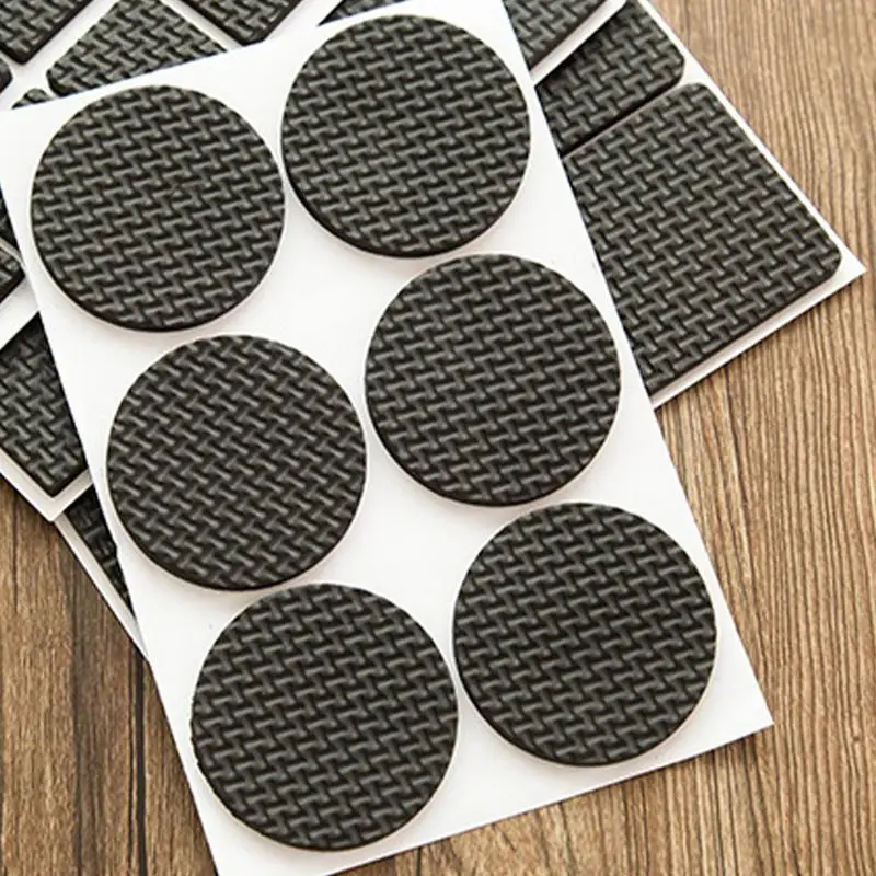 Non Slip Furniture Pads Anti Slip Rubber Mat Bumper Wear-resistant Floor Protectors For Chair Table Bed Furniture Accessories