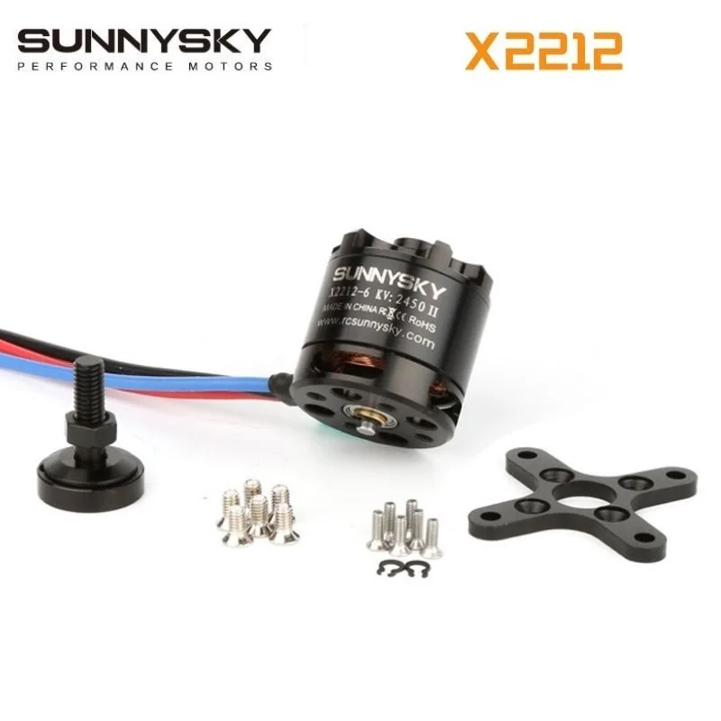 Original 1-3Pcs Sunnysky X2212 2450KV 2-4S Brushless Motor (Short Shaft) For RC Quadcopter With Multiple Rotors