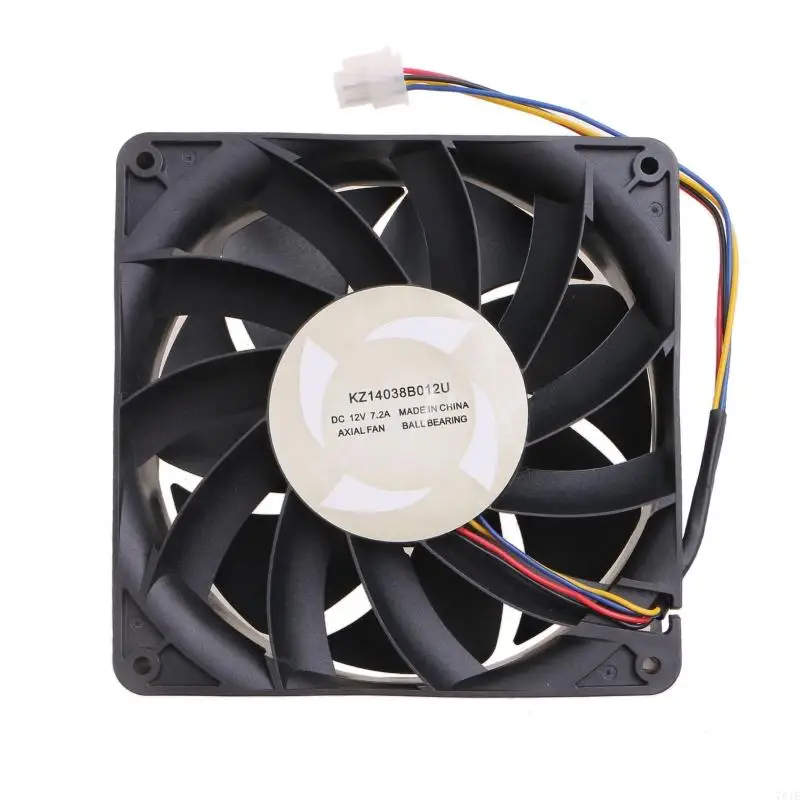 

781E 12V 7.2A 14 for cm CPU Cooling Fan KZ14038B012U for whatsminer M20S M21S 4 Pin