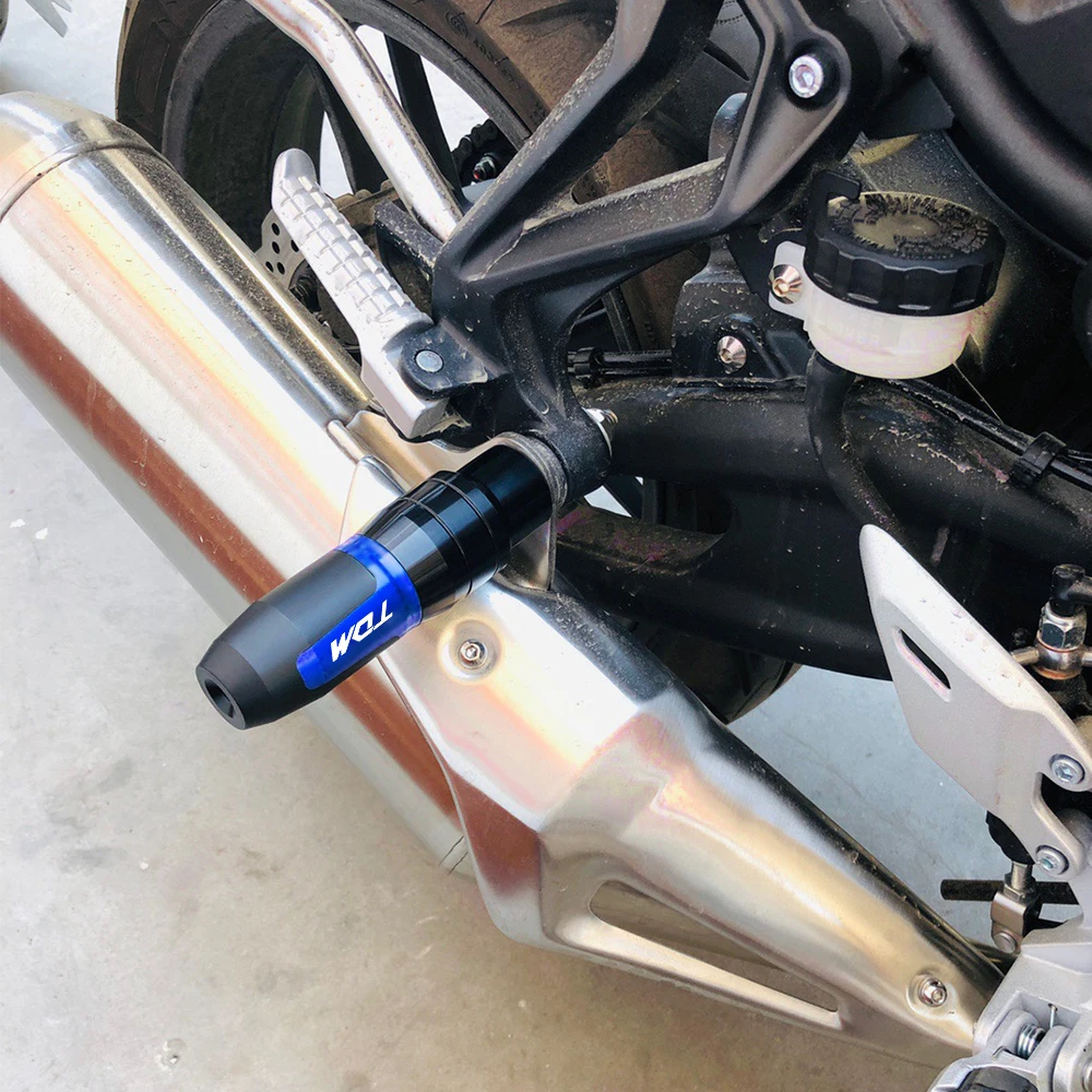 Motorbike CNC accessories Exhaust Frame Sliders Crash Pads Falling Protector For YAMAHA TDM900 TDM850 TDM 900 850 ALL YEARS