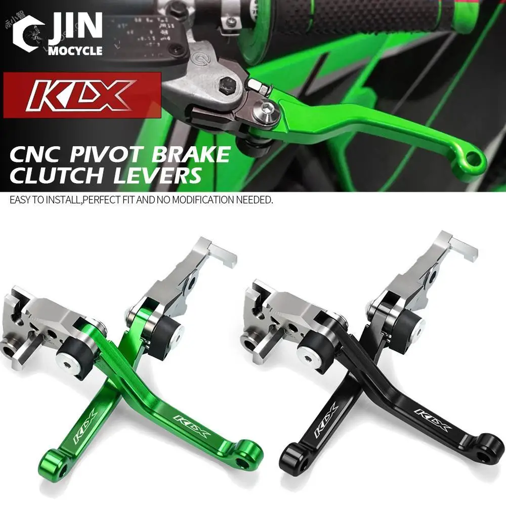 

For Kawasaki KLX125 D-TRACKER125 KLX150S KLX150BF KLX150L KLX230 KLX230R KLX250 S Motorcoss Dirt Bike Pivot Brake Clutch Levers