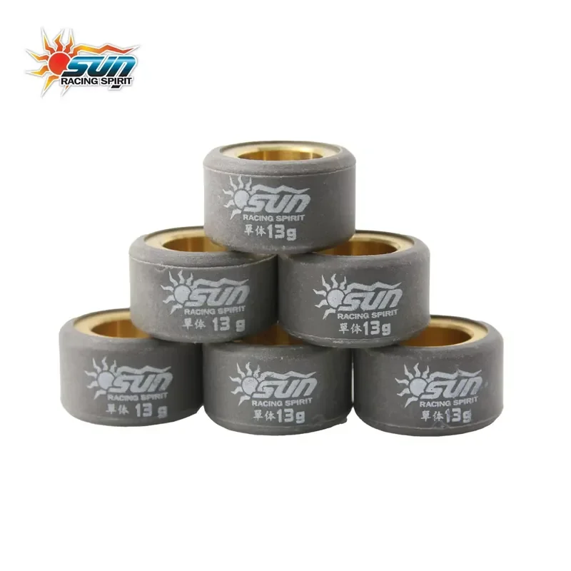 

SUN Racing MIO125/MIO i 125/N-MAX155/AEROX155 Taiwan New Brass CVT System Weight Pulley Roller Motor Coaster Ball Rollers