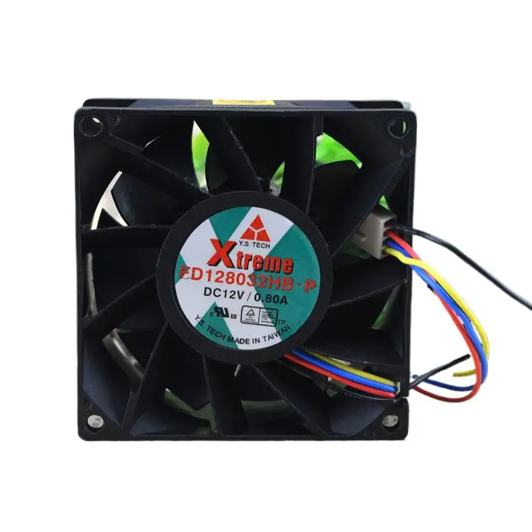 

Y.S Tech FD128032HB-P 12V 0.80a 8032 8CM High Speed Large Wind 4-Wire PWM Cooling Fan