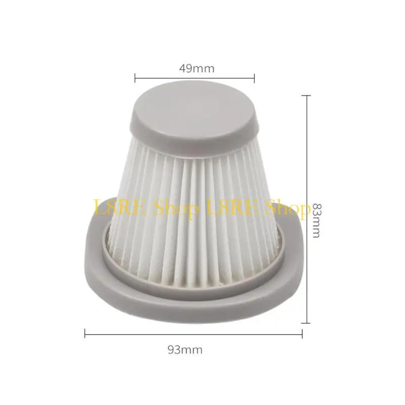L8RE Pack of 3/5 Professional HEPA Filters ملحق لـ SC861 SC861A