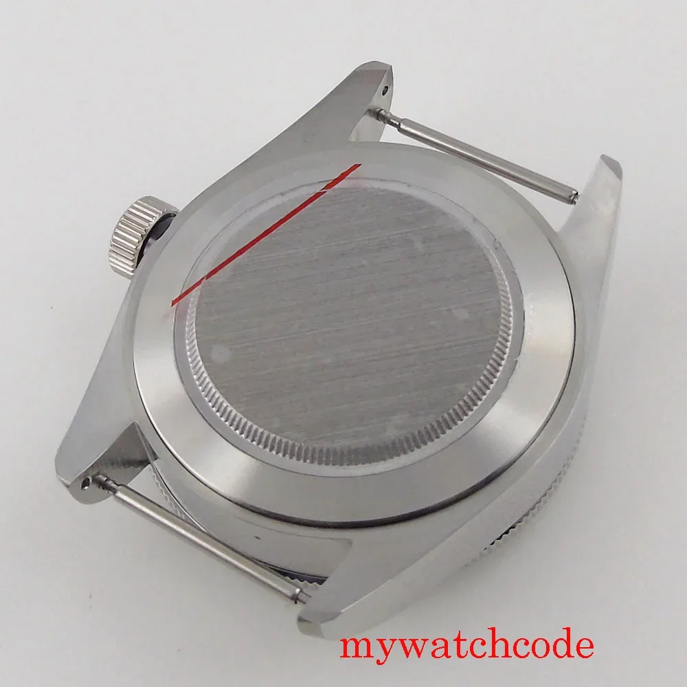 Black Bay Watch Case Parts for NH34 NH35 NH36 NH70 NH72 ETA2824 PT5000 SW200 ST2130 MIYOTA DG Sapphire Crystal Alloy Insert