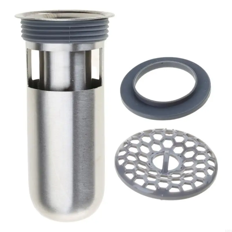 Upgrades Bathroom Shower Drain Backflow Preventer Deodorant Floor Drain Plug Easy to Clean Shower Drain Hair Catcher 