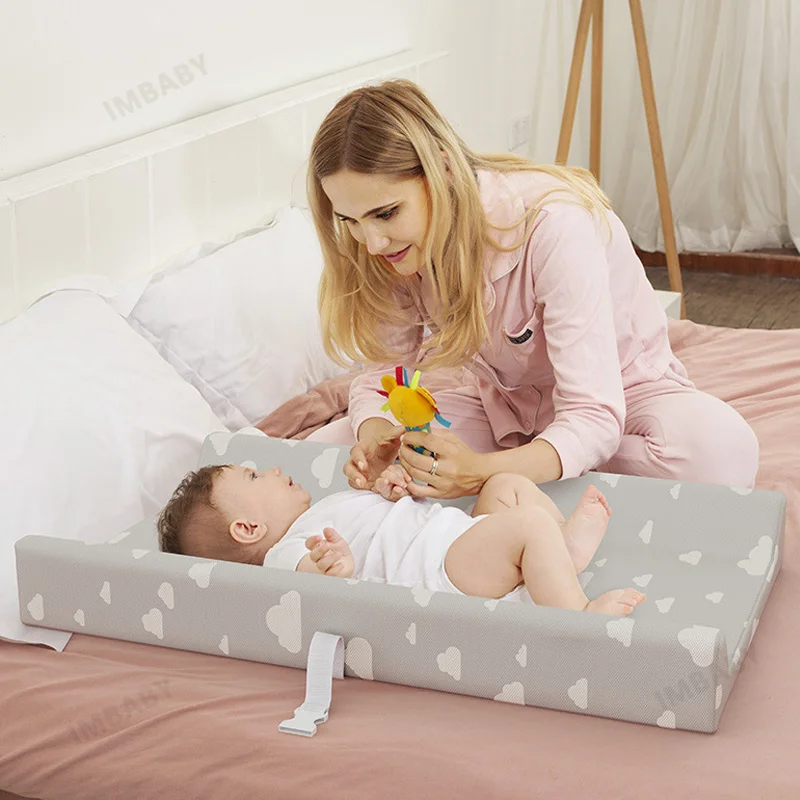 imbaby-2-uds-funda-para-cambiador-de-panales-colchon-comodo-y-transpirable-ultra-suave-cambiador-de-algodon-para-bebe-recien-nacido-con-cinturon-de-seguridad