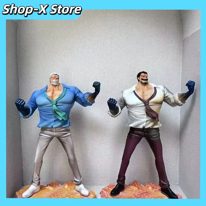 

One Piece Garp Gk Resin Statue - Hero Marine Figure Desktop Decor Anime Collectible Ornament Gift