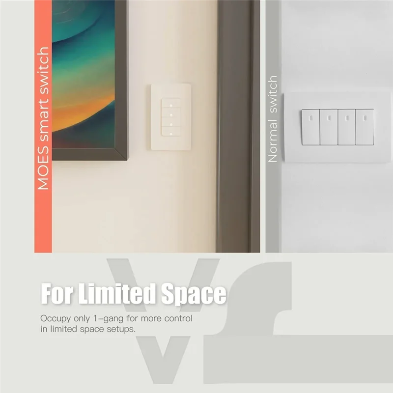 A64K Tuya Zigbee Switch Single Fire Zero Fire Universal Switch Remote Timing Control 120Type Pushbutton Wall Switch US Plug