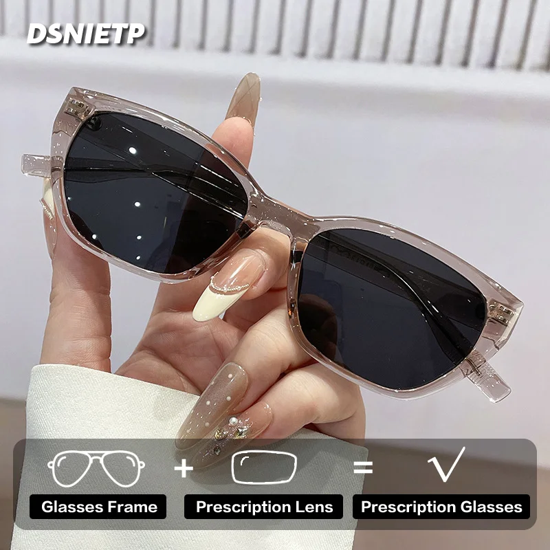 

Солнцезащитные очки ISLINO Cat Eye, очки по рецепту, квадратная оправа, женские очки для чтения, очки для близорукости, поляризационные очки с диоптриями UV400