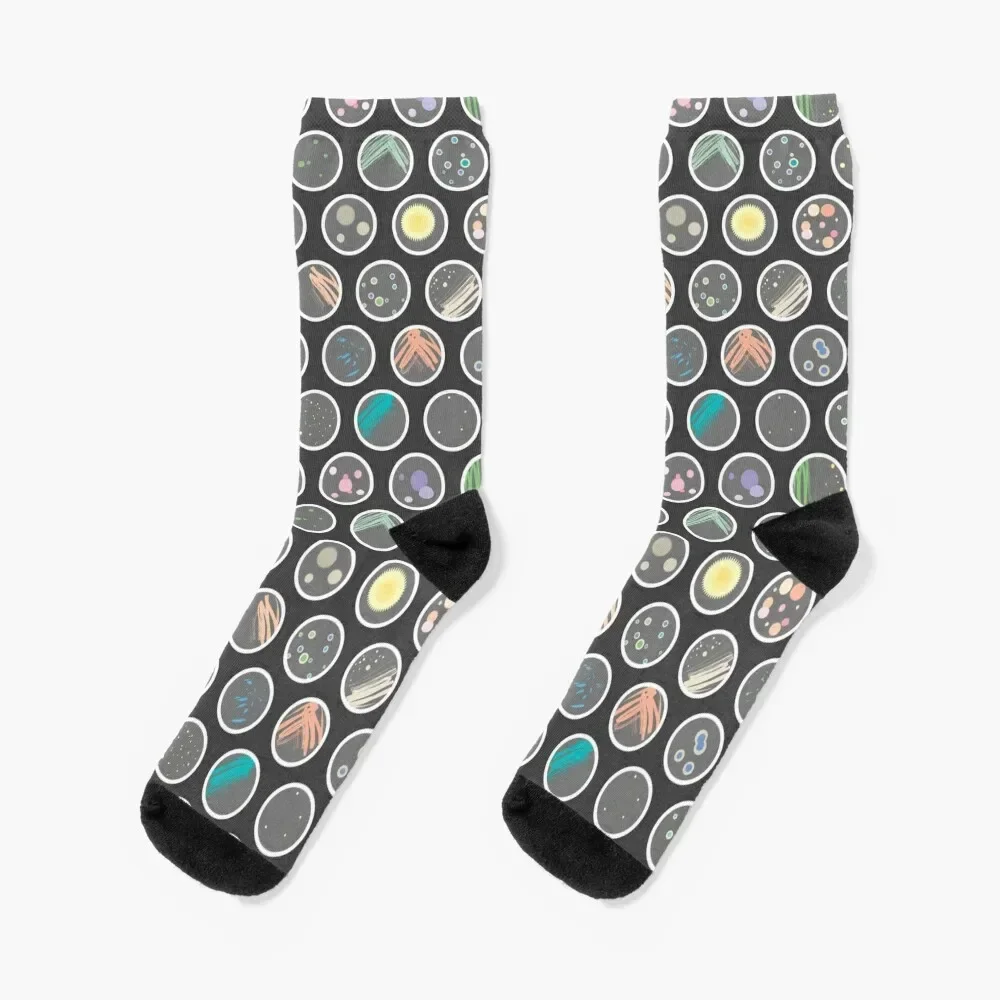 Petri Dishes Socks Argentina christmass gift professional running Socks For Women Men's