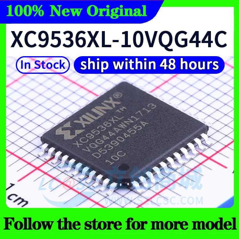 

XC9536XL-10VQG44C In stock