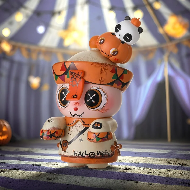 กล่องสุ่มของเล่นซีรีส์ปาร์ตี้ซอมบี้ฮาโลวีน โอปันดี ของแท้ น่ารัก ตกแต่งโต๊ะทำงาน ของเล่นตุ๊กตาสุดฮิต งานแฮนด์เมด ของขวัญวันเกิด