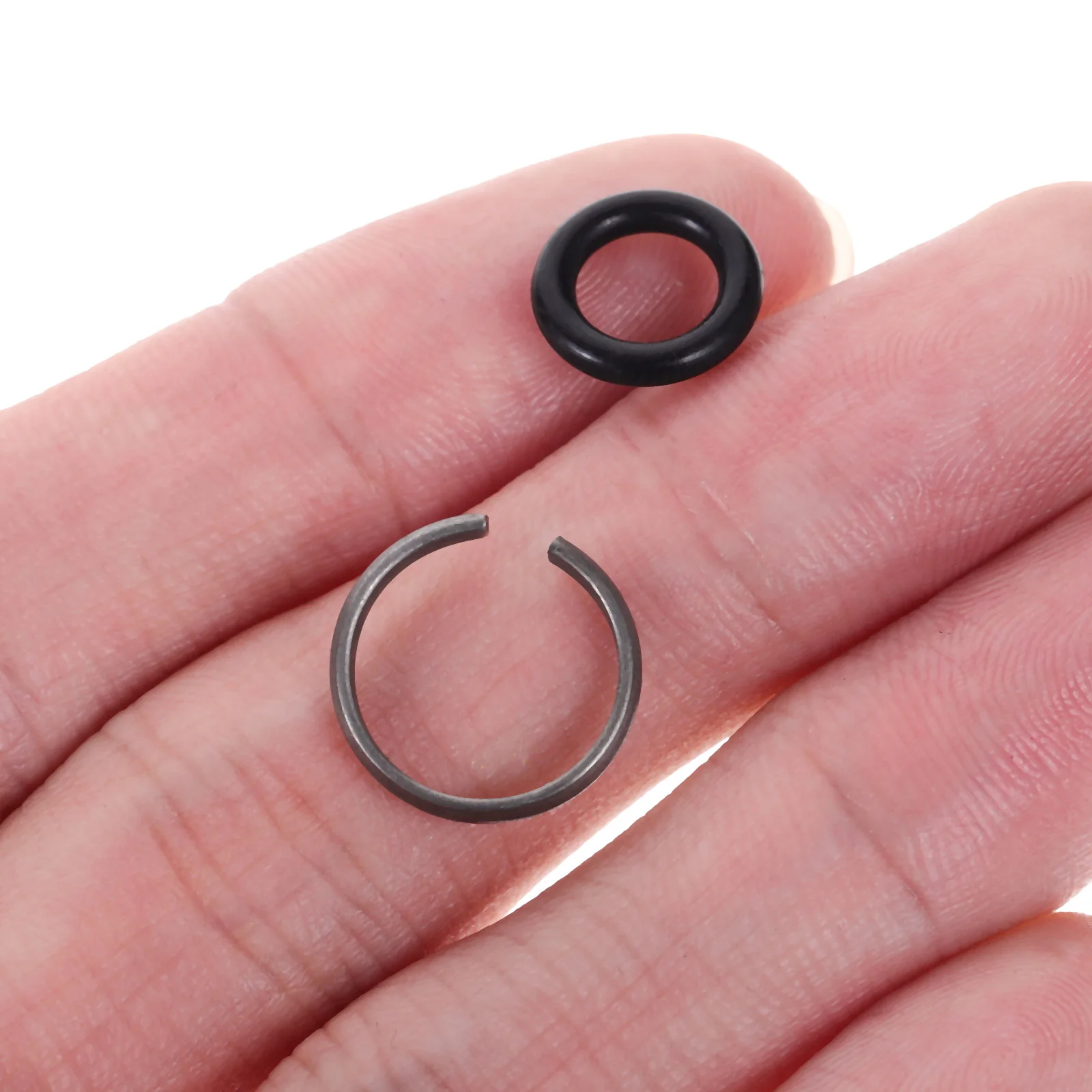 インパクトレンチアクセサリー,スリーブ用リテーナーリング,黒,12セット