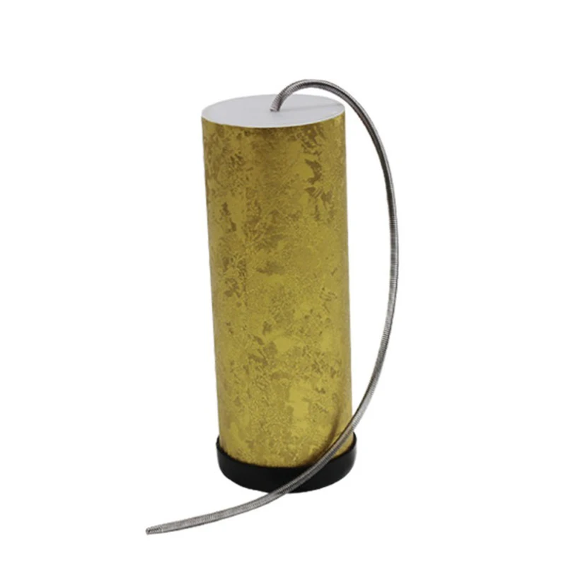 جلد الغنم الرعد طبل الربيع الأطفال الرعد أنبوب المحمولة تقليد الرعد تأثير الصوت أورف أدوات الأداء الدعائم