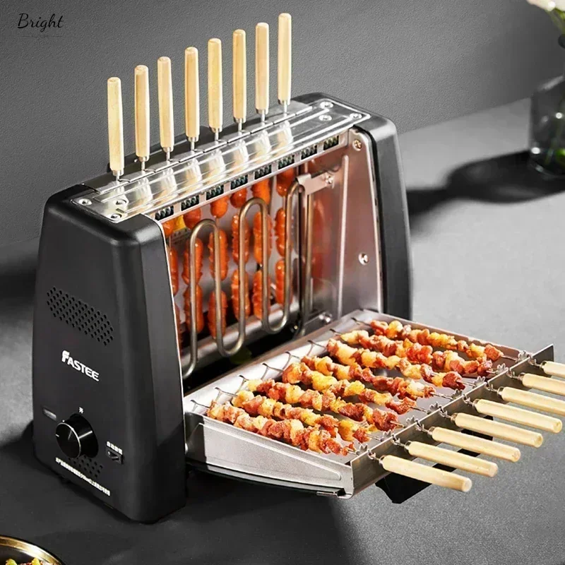 home use Barbecue machine new kebab machine smokeless electric kebab oven automatic kebab machine electric grill