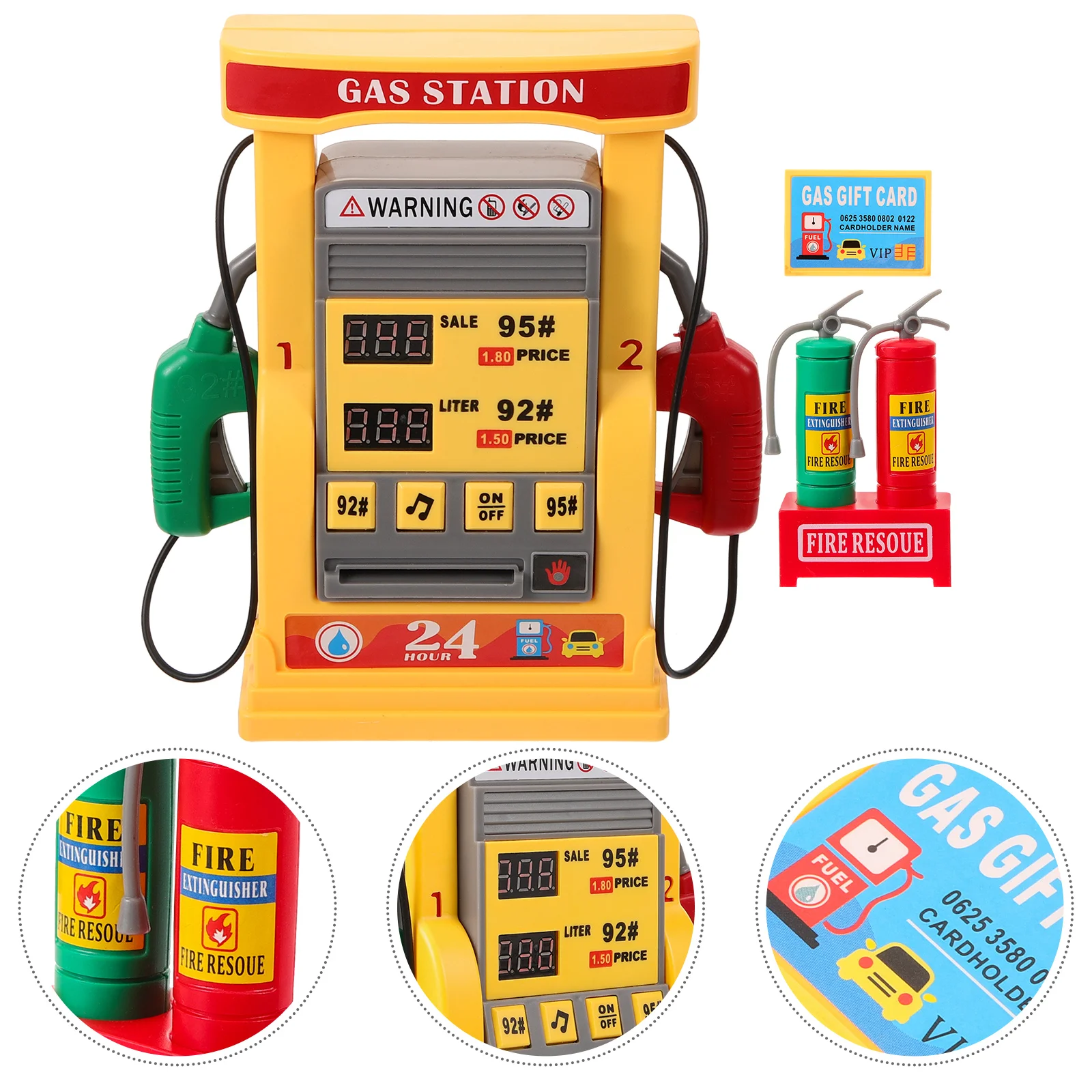 Tankstelle Spielzeug Simulation Pumpe für Kinder DIY Bus Miniatur Auto Luft Spielzeug Spielzeug Puzzle Kind