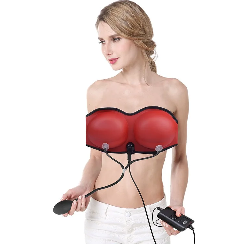 Air pressure electric chest massager, chest massage instrument