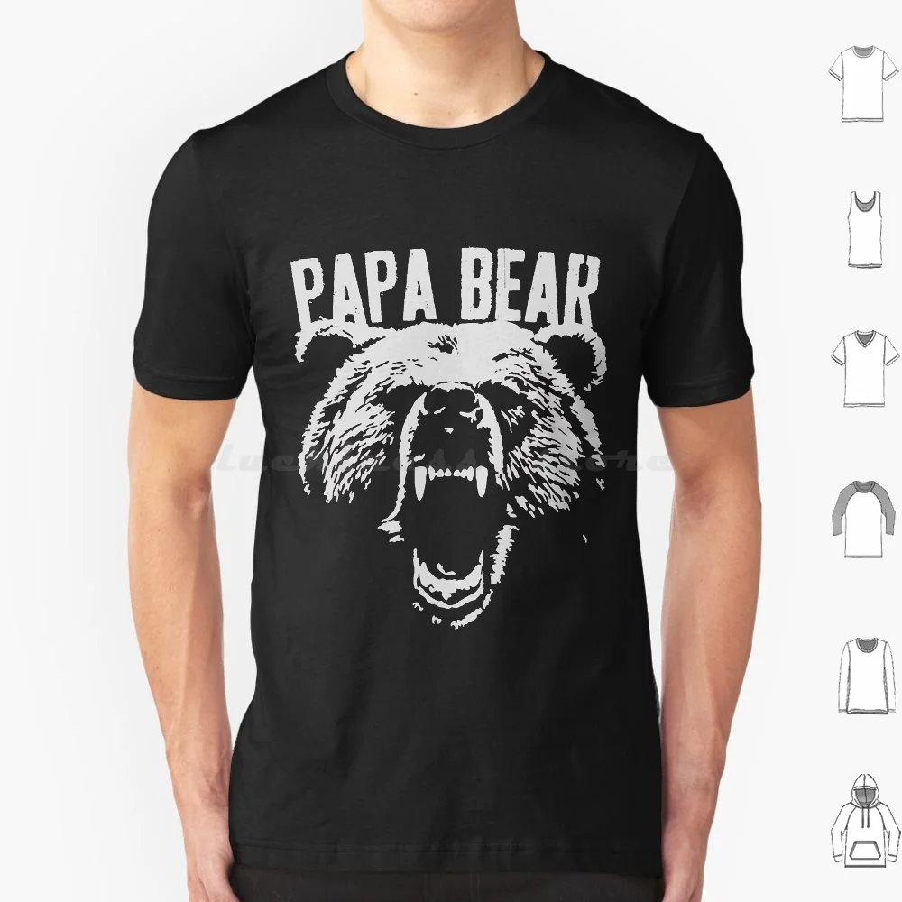

Papa Bear Best Dad Tshirt Fathers Day Father Pop Gift Men T Shirt 6xl Cotton Cool Tee Mothers Day Dad Papa Grandpa Father