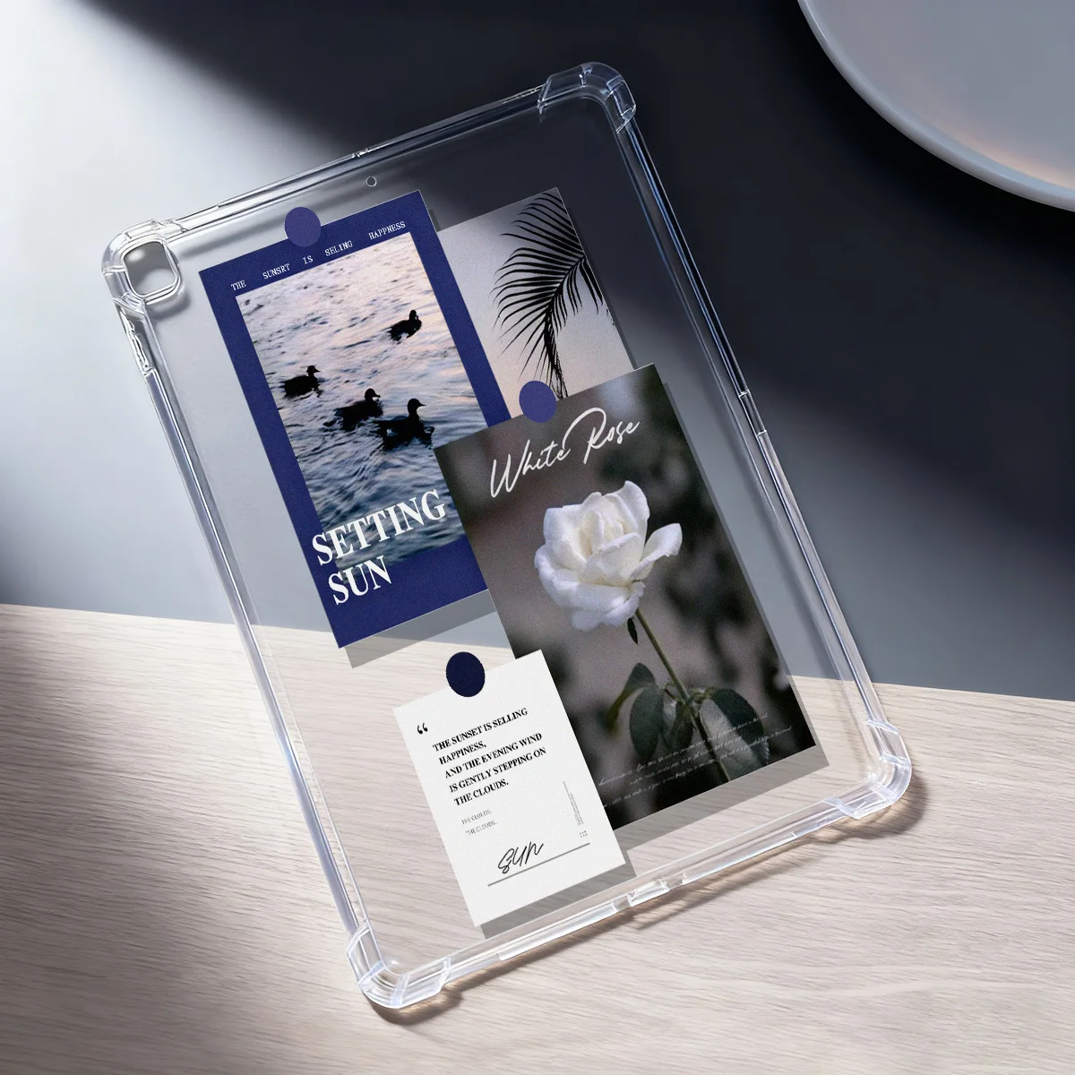 Crystal Clear Tablet Case For Samsung Galaxy Tab S6 Lite S12 S7 S8 S10 S11 S12 Ultra A11 S10 A9 Plus A8 S9 FE 10.9 inch Cover