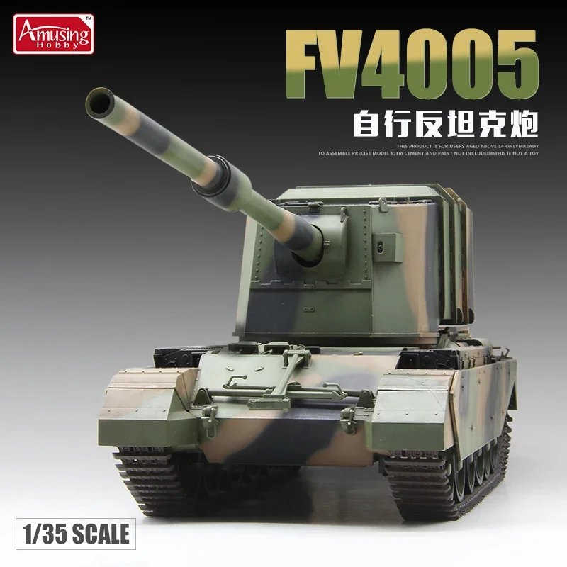 Amusing Hobby 35A029 1/35 British Heavy Tank FV214 Conqueror MK II Model Kit  Assemble