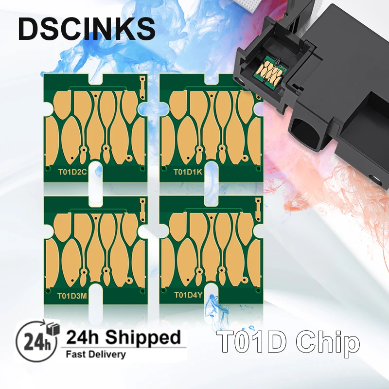 

Global Version Chip T01D T01D1 T01D2 T01D3 T01D4 ink cartridge chip for Epson Workforce Pro WF-C529RDTW / WF-C579RDTW printer