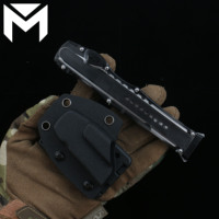 MICRO EDC TECH HL Ⅵ Knives D2 Steel Blade Hardness Acrylic Aviation Aluminum Handle MT Portable knife