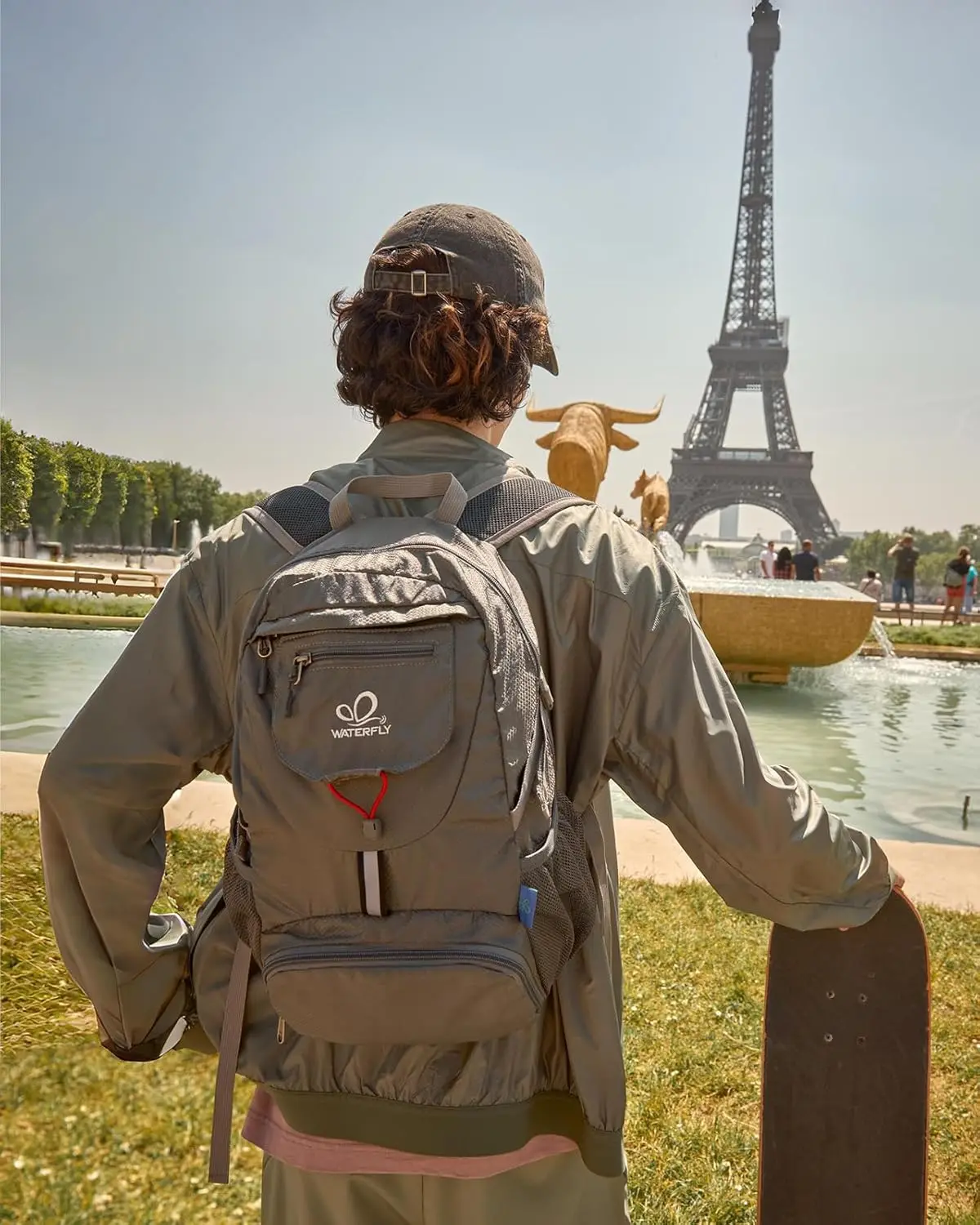 

WATERFLY 20L Ultra Light Packable Backpack | Foldable Daypack for Travel Hiking Camping | Outdoor Bag for Men Women