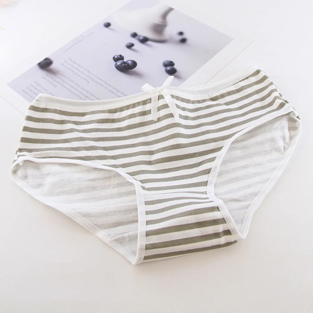 

6 Pcs Bow Triangle Briefs Panties Female Cotton for ’s