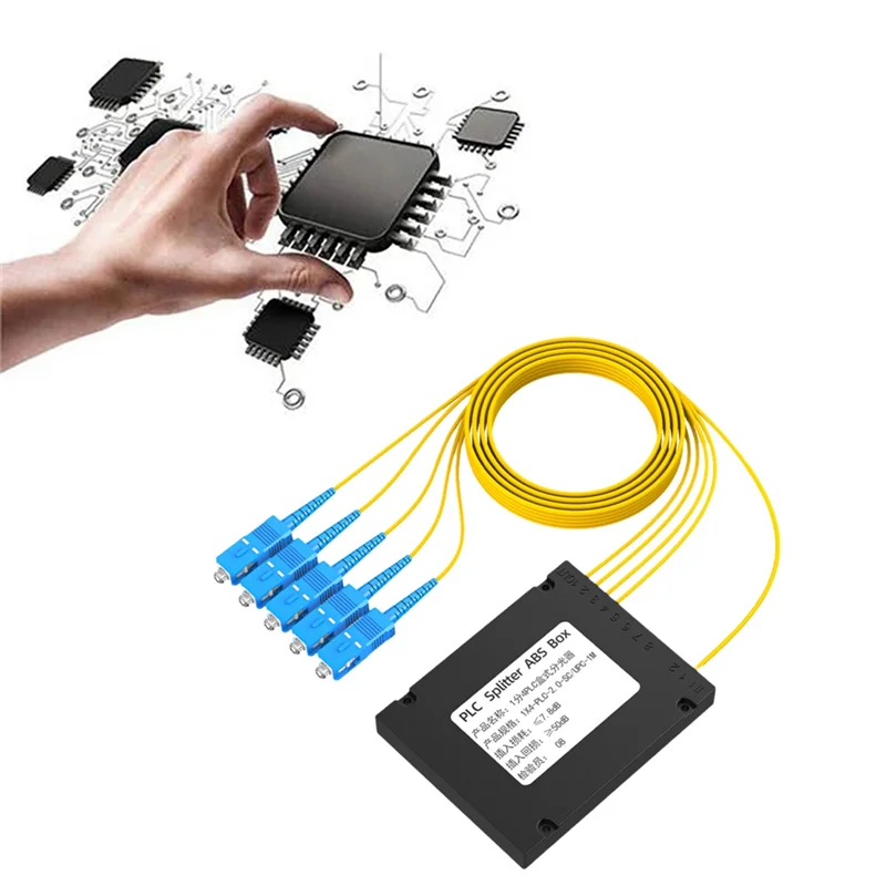 

A99E-SC/UPC Fiber Optic Splitter Box PLC Splitter ABS Box Fiber Optical Splitter Fiber Optic Splitter Box