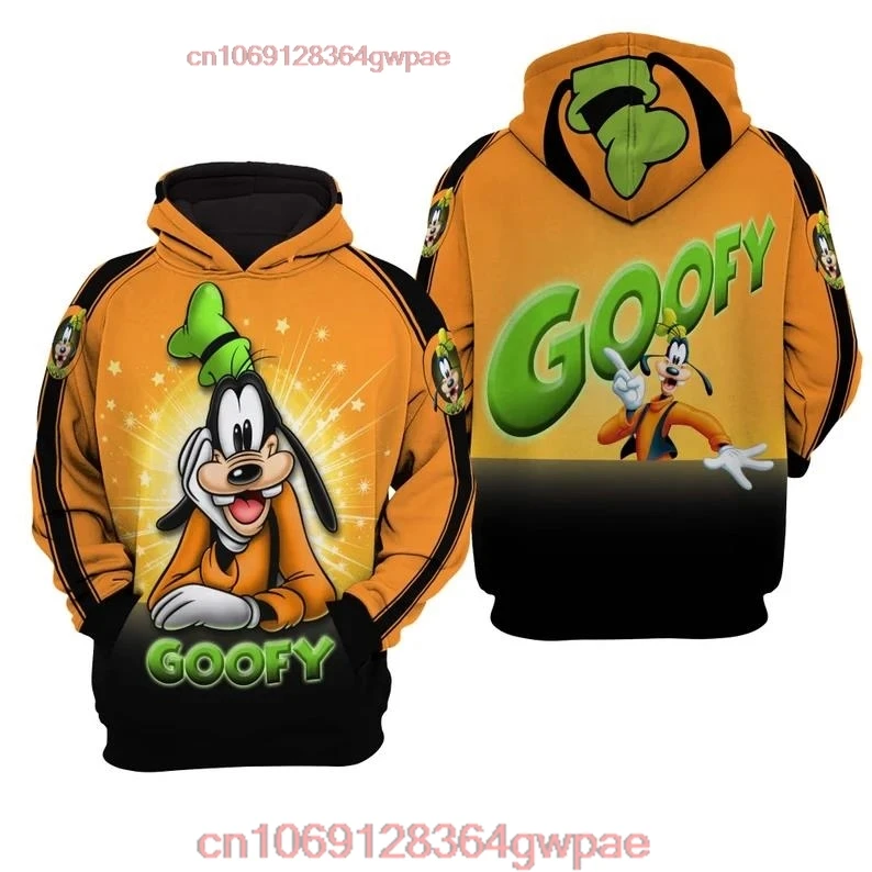 Goofy Dog 3D felpa con cappuccio Disney felpa/felpa con cappuccio/giacca in pile |