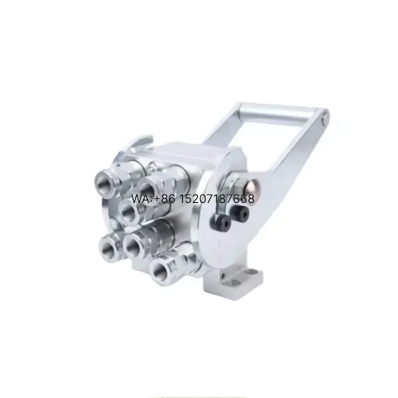 Wmwmnu P5065 5 Way Hydraulic Quick Coupler Carbon Steel Flat Face Block Couplings Modular Fittings for New Agricultural