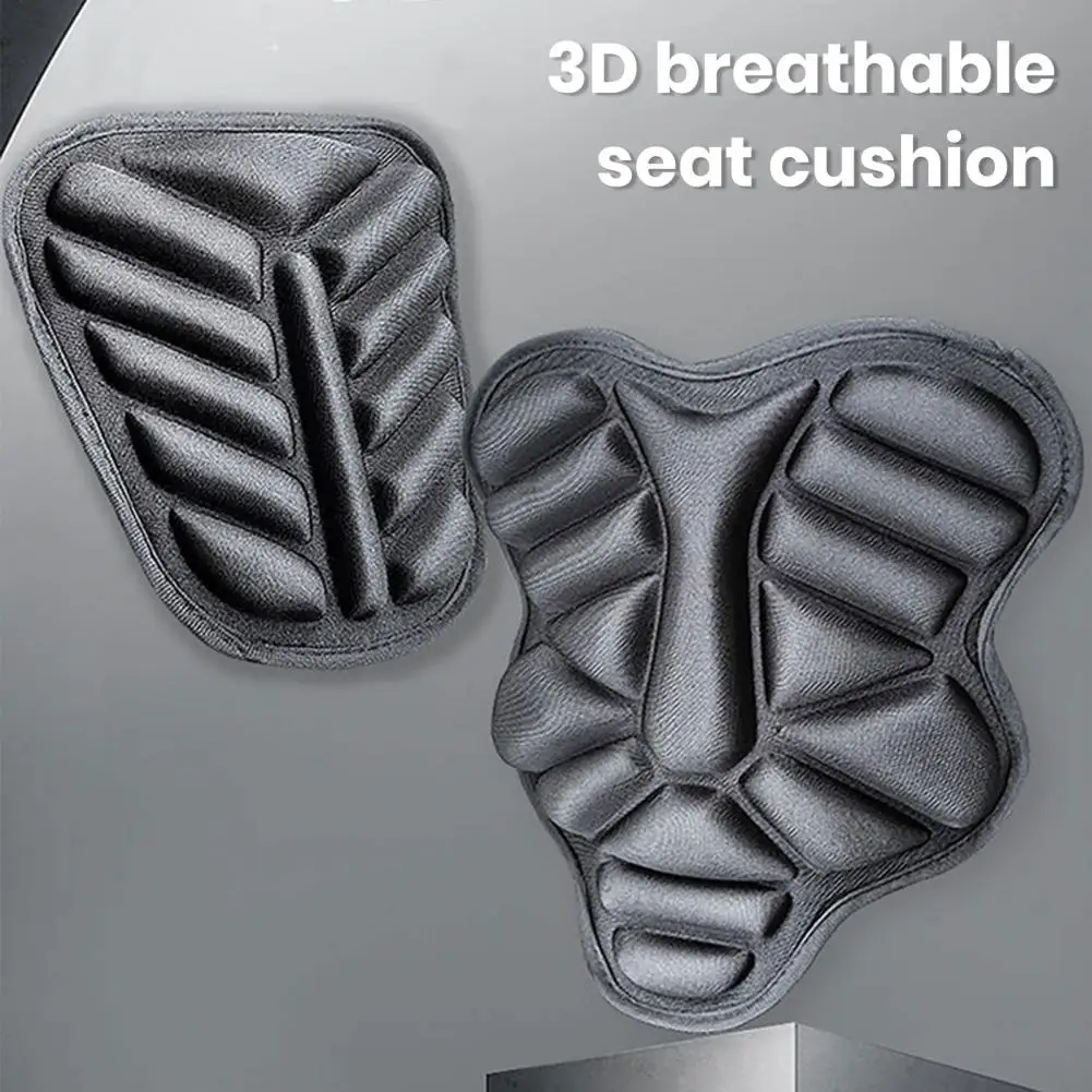 

Motorcycle Seat Cushion 3D Shock Absorption Good Ventilation Slow Rebound Bike Seat Pad Comfortable Riding Motorcycle Mat