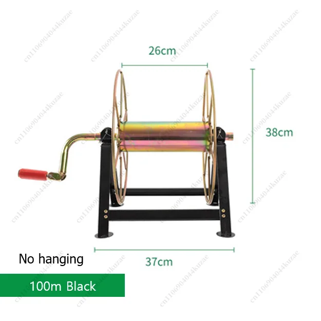 Agricultural High Pressure Pesticide Sprayer Hose Reel Cart, Portable Garden Farm Hose Winding Too