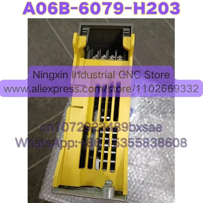 Used A06B-6079-H203 Function Intact