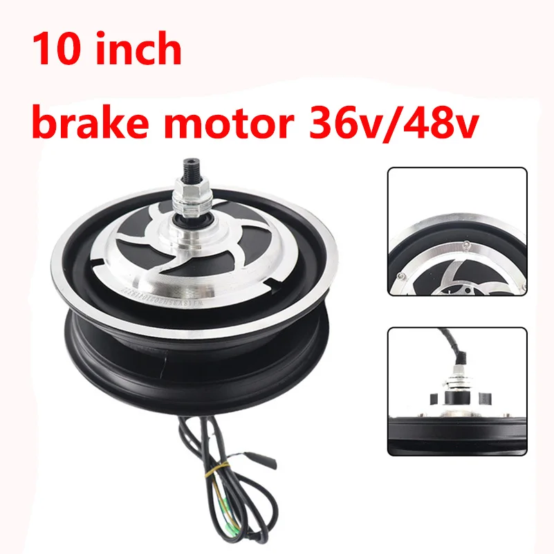 

10 inch electric scooter brushless disc brake motor 36V48V500W generation car 2.70/65-6.5 vacuum tire