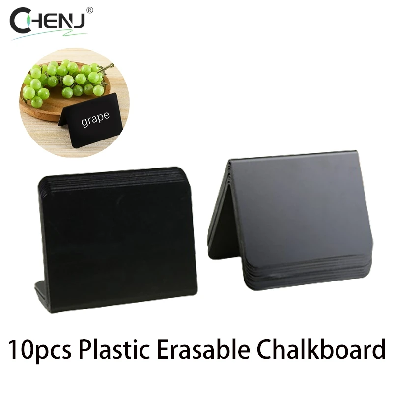 

1set Sign Chalkboard Signs Food Mini Board Buffet Party Chalkboards Labels Message Blackboard Chalk Table Display Price Tabletop