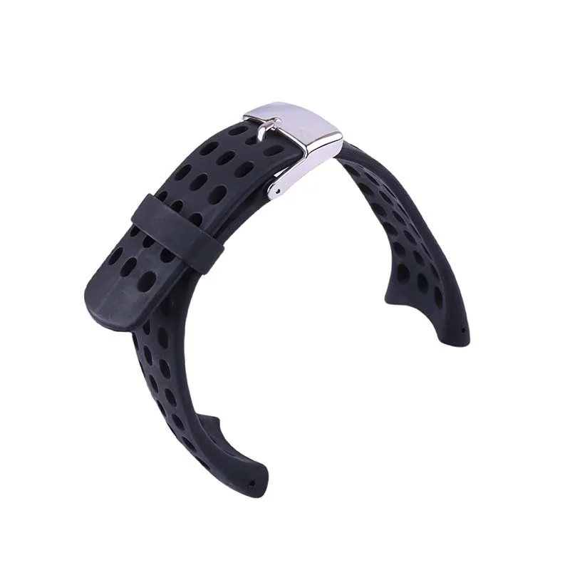 Rubber watch strap accessories compatible for SUUNTO M1 M2  M4  M5 Men and women sports waterproof silicone wristbands bracelets