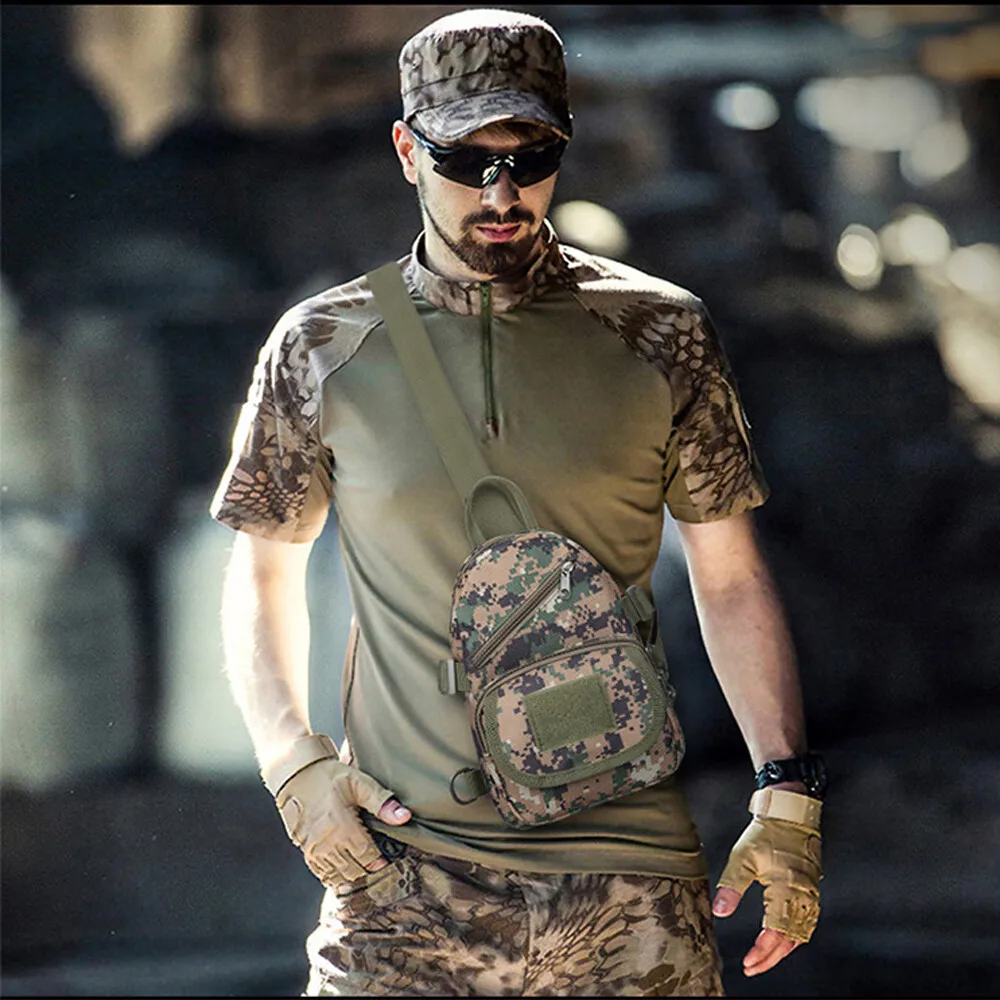 Zaino tattico a tracolla militare Molle EDC Rover per uomo