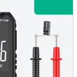 FY106B Digital Multimeter 600V AC DC Voltage Current Tester With LCD Backlight Flashlight NCV For Electrical Measurement Tool