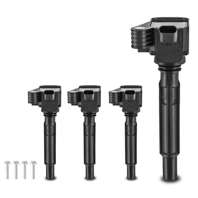 For Jeep Cherokee Wrangler Compass Alfa Romeo Dodge 1.3L 2.0L 4x Ignition Coil