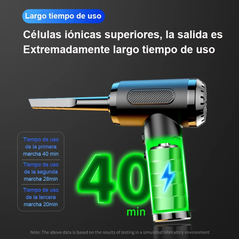 Portátil Comprimido Air Duster, Caixa do computador, Teclado Cleaner, Sucção por sopro, USB poderoso, Poderoso, Limpeza, Casa, Carro