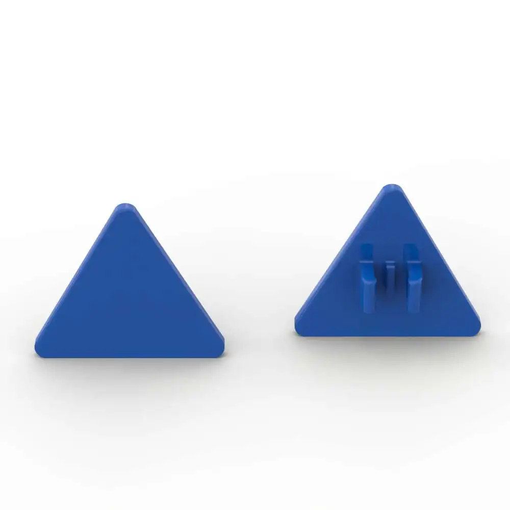 

MOC 10 шт. часть кирпича 892 30259 дорожный знак 2x2 набор строительных блоков треугольник с зажимом частицы головоломка DIY игрушка детские рождественские подарки